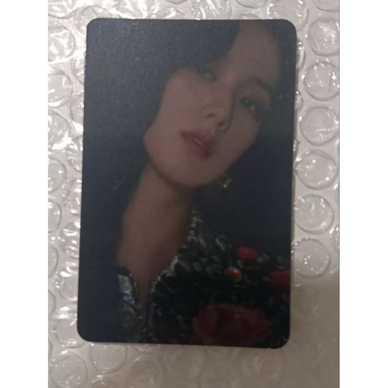 Thẻ ảnh photocard jisoo pob ktow4u official chính hãng thẻ ảnh jisoo me 1st solo album