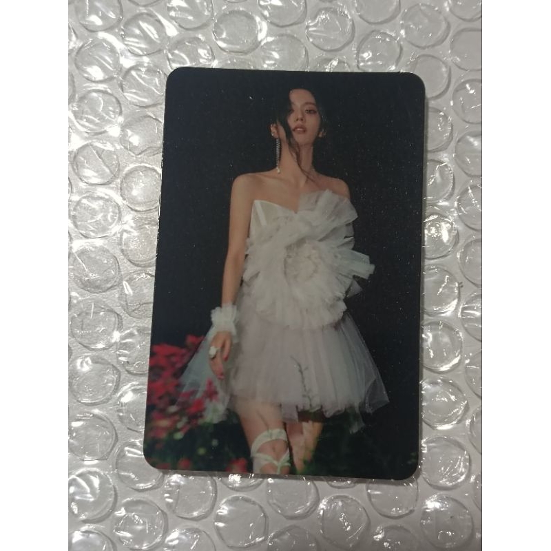 Thẻ ảnh photocard jisoo pob ktow4u official chính hãng thẻ ảnh jisoo me 1st solo album