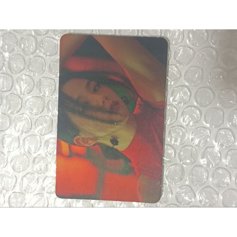 Thẻ ảnh photocard jisoo pob ktow4u official chính hãng thẻ ảnh jisoo me 1st solo album