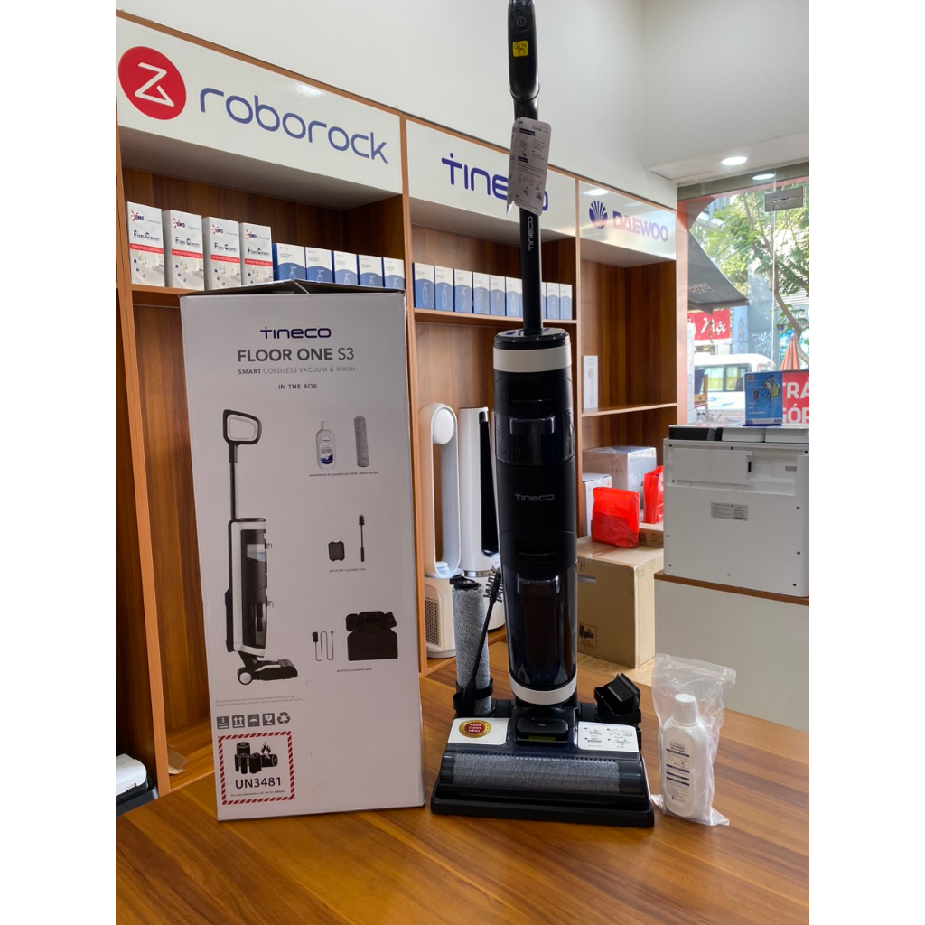 🍀MỚI 2022🍀 Tineco Floor One S3 Máy Lau Sàn Hút bụi Thông Minh - Giặt giẻ 2023