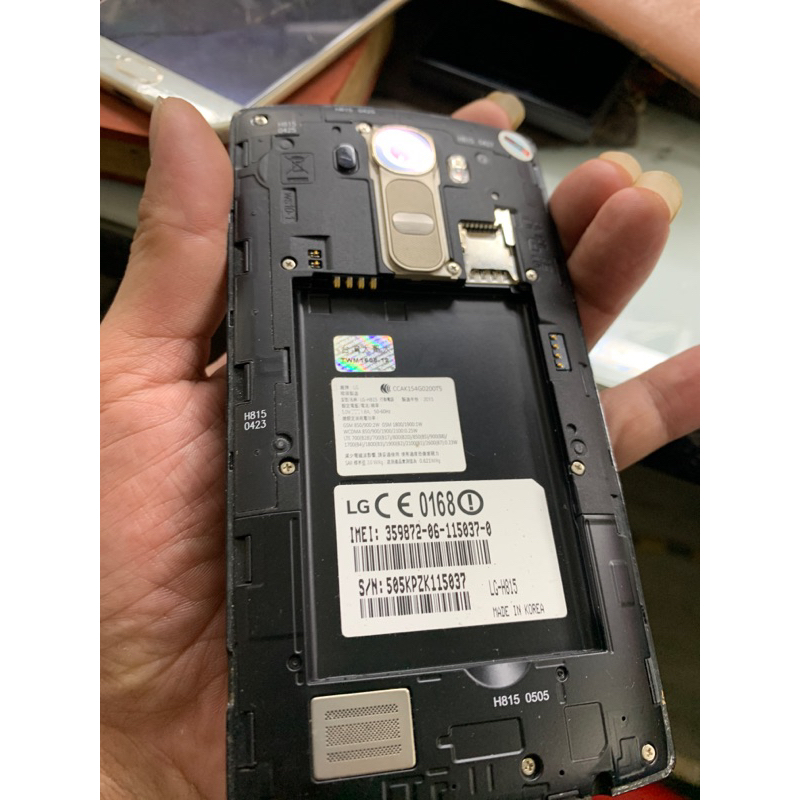 Máy LG H815  G4 khong pin treo logo