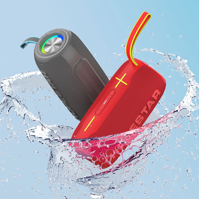 Loa bluetooth HOPESTAR H49 Cao Cấp, Siêu trầm công suất lớn Kháng Nước IP X6 cho laptop pc Chính Hãng BH 12 tháng