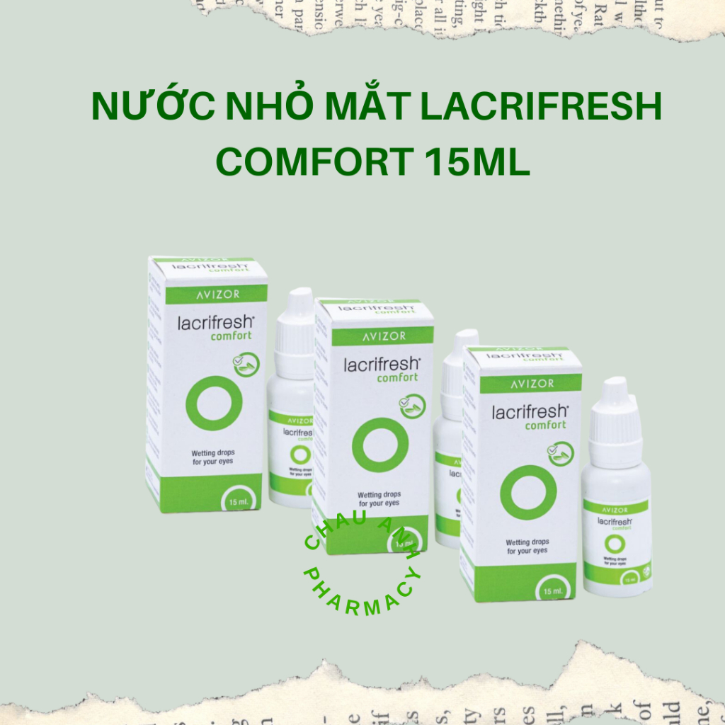NƯỚC MẮT NHÂN TẠO AVIZOR LACRIFRESH COMFORT 15ML