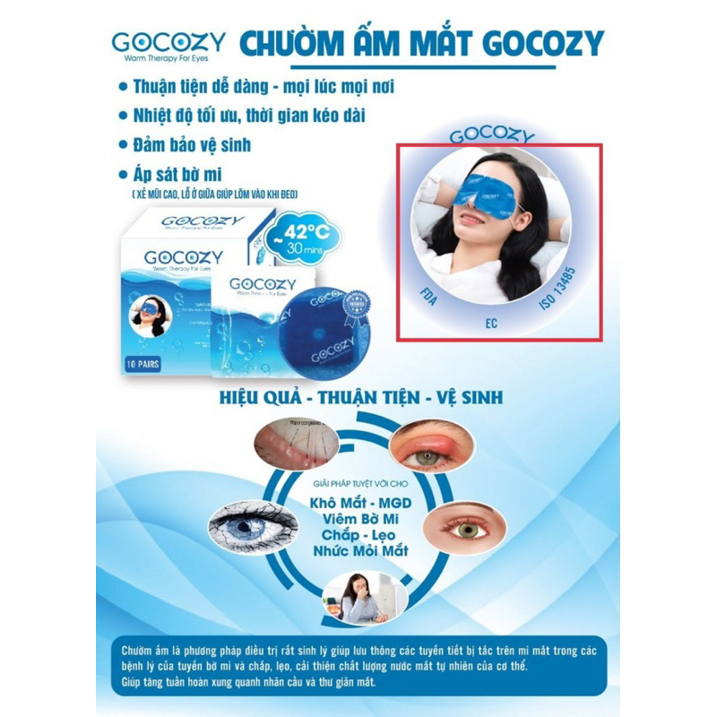 MIẾNG CHƯỜM ẤM MẮT GOCOZY