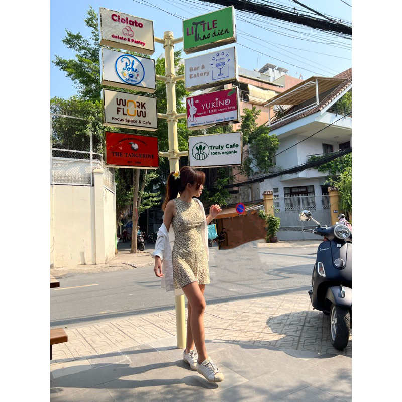 Đầm lưới ngắn Hot Shot | The Sun Child