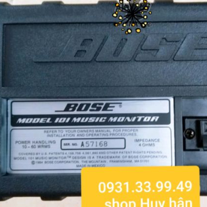 Loa treo  tường 101..cho khách iu khi đặt sản phẩm bên shop Huy Hân
