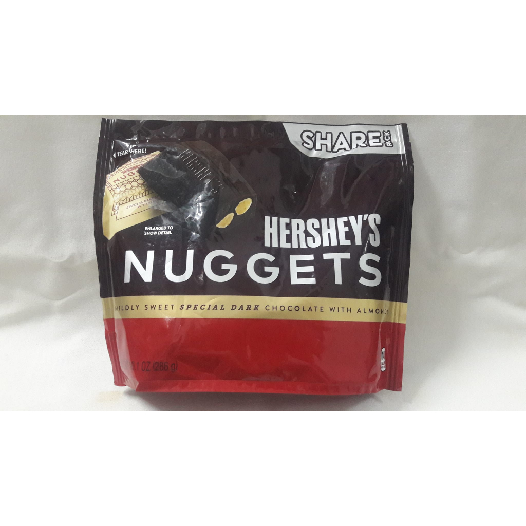 Socola Hersheys Nuggets Special Dark with Almonds - Mỹ (286g)