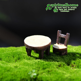 Bộ bàn ghế tròn - mô hình tĩnh tỉ lệ 1:12