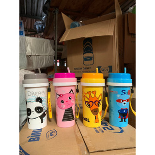 Bình giữ nhiệt ống hút nhựa tân lập thành 500ml,700ML