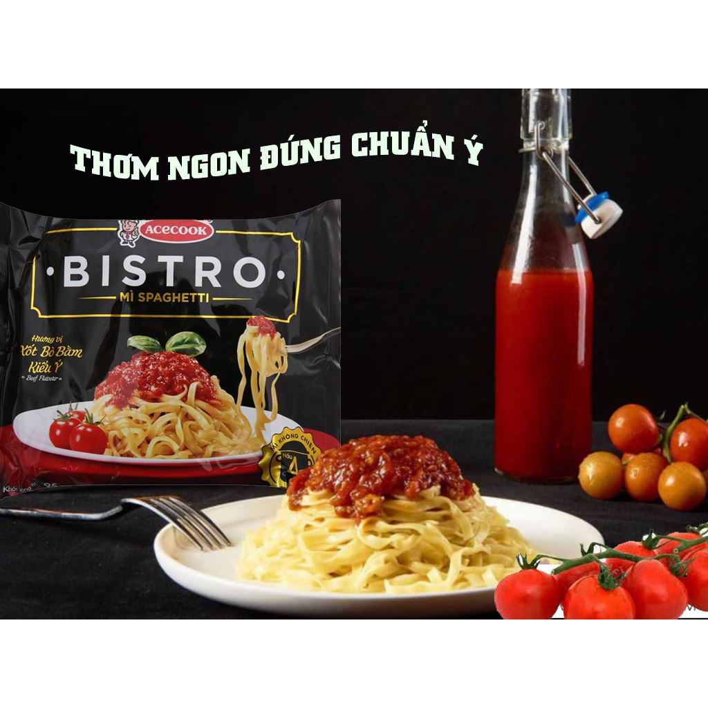 Mì Spaghetti Bistro Xốt Bò Bằm Kiểu Ý Gói 95G