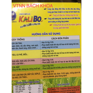 Kali Bo 1kg Ba Con Cò - Phân bón lá
