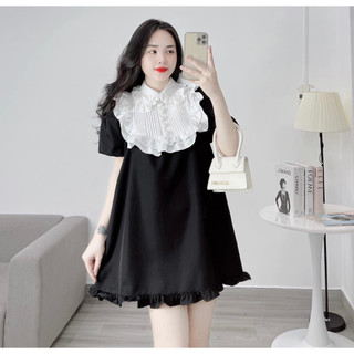 Đầm bigsize dáng babydoll duyên dáng đáng yêu ( Thời trang Vicky G - Anitagreen ) HN0523-D014