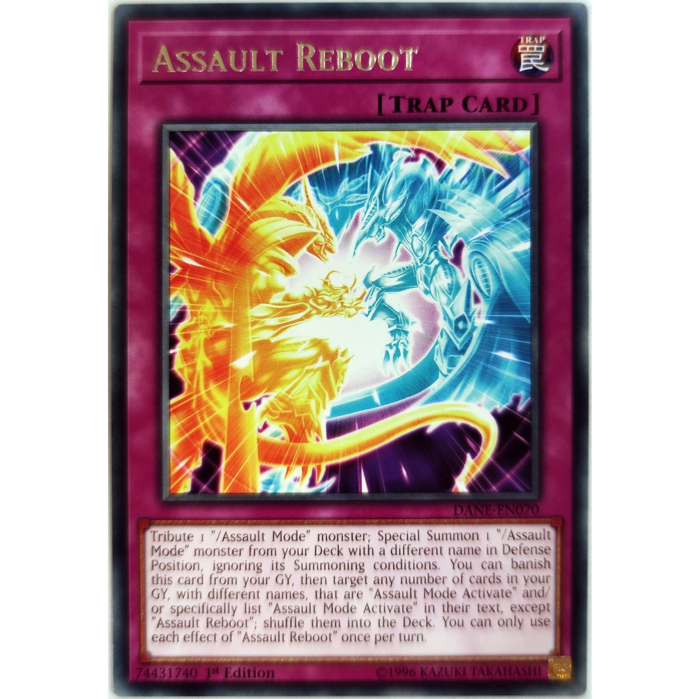 [Thẻ Yugioh] Assault Reboot |EN| Rare