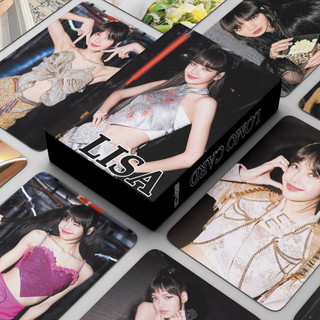 Set 55 lomo card blackpink lisa 2023