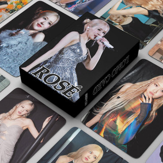 Set 55 lomo card blackpink rose 2023