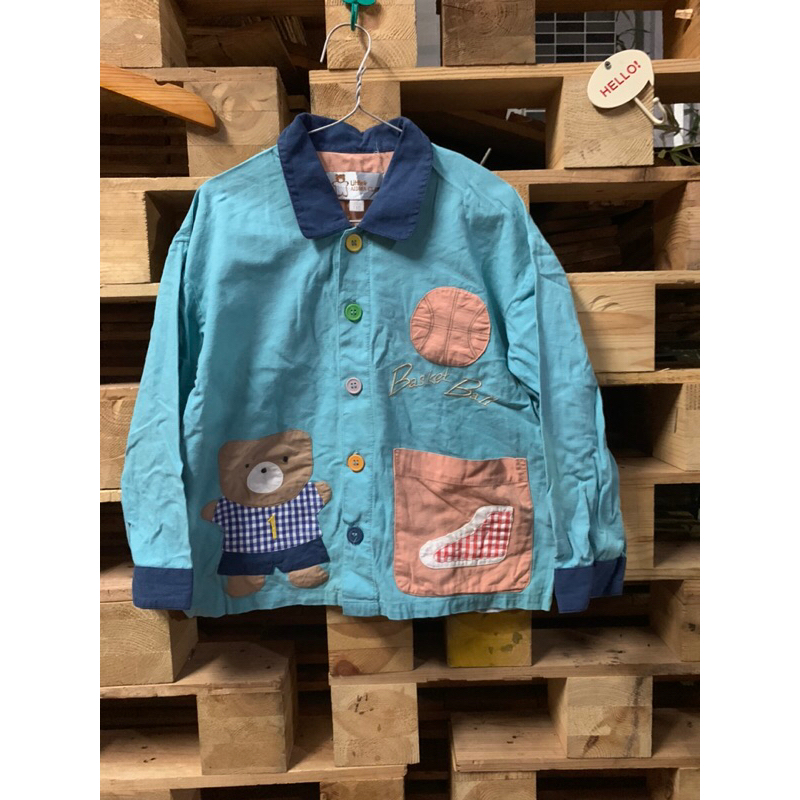 Áo pijama bé trai hiệu Nhật sz110- 2hand