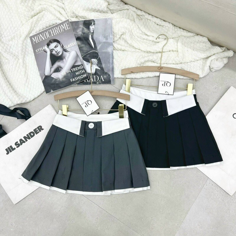 Chân váy Tennis phối trắng siêu xinh siêu hot- mã 009