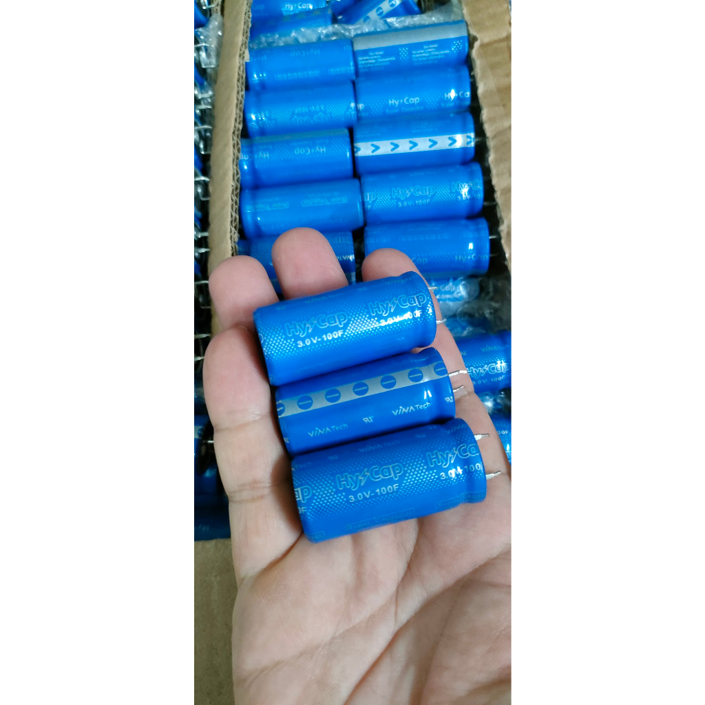 Siêu tụ hàn quốc Hycap 3V-100F 3V-360F chế máy hàn cell, đề xe máy