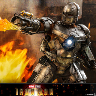 Mô hình hottoys 1/6 mms-605 d40: iron-man mark 1