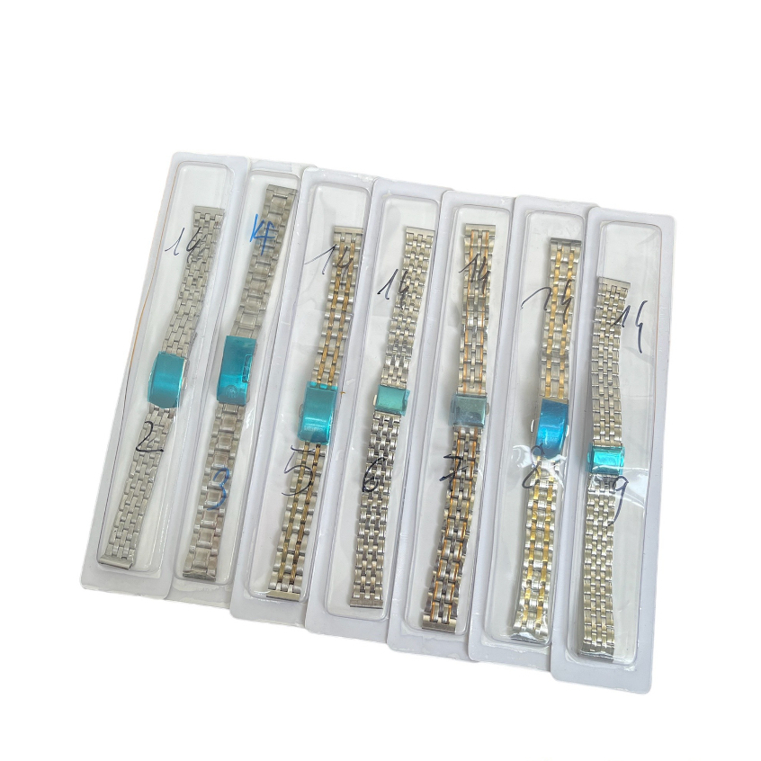TẶNG KÈM DỤNG CỤ THAY DÂY Dây đồng hồ thép inox đầu bằng size 14mm