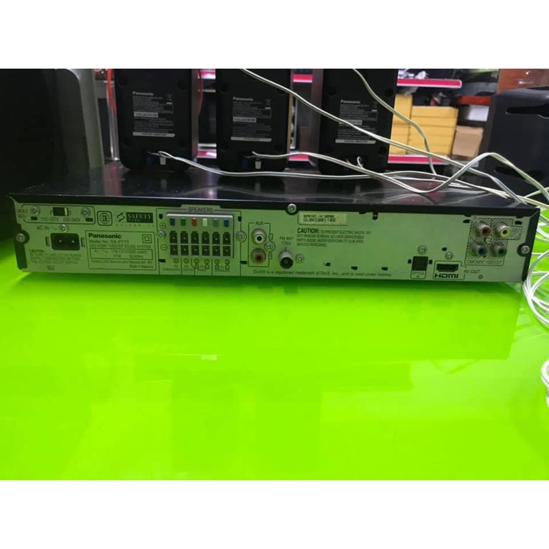 Dàn âm thanh 5.1 panasonic SA-PT75 - thanh lý dùng tốt Full cn
