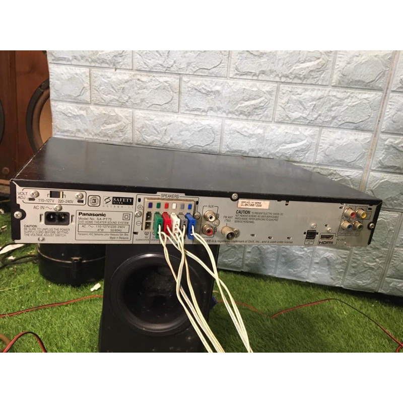 Dàn âm thanh 5.1 panasonic SA-PT75 - thanh lý dùng tốt Full cn