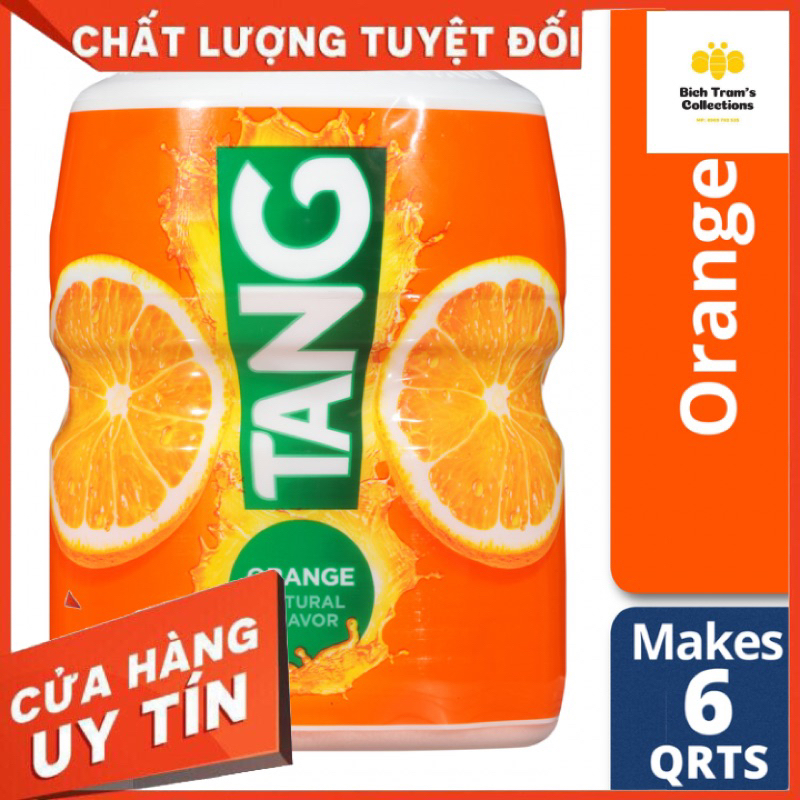 Bột Pha Nước Cam Tang 566g Mỹ