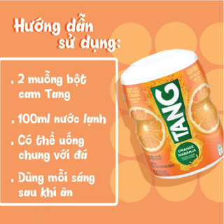 Bột Pha Nước Cam Tang 566g Mỹ