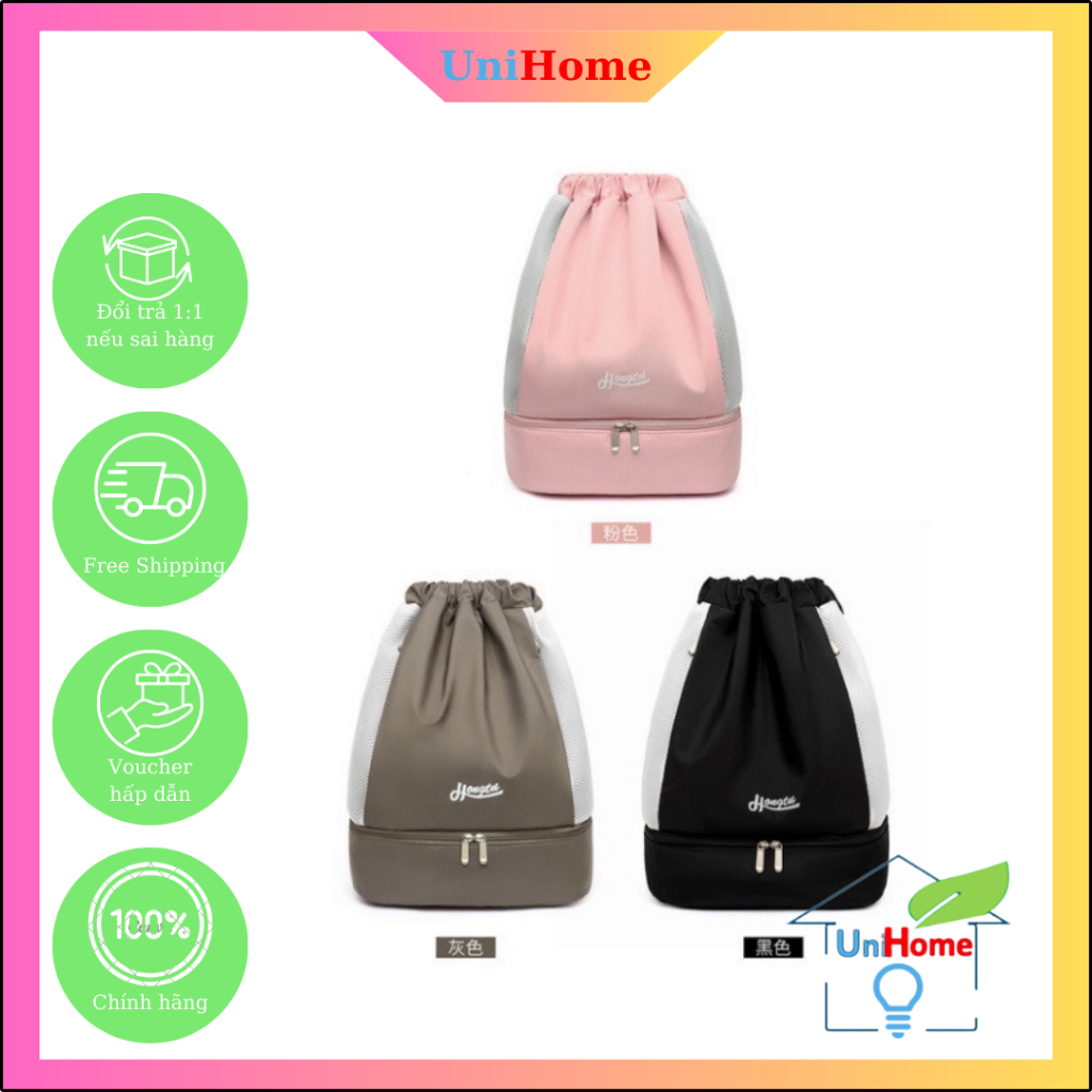 Túi Du Lịch Chống Nước - Balo Du Lịch Đựng Đồ Có Sức Chứa Lớn Chống Thấm Nước Cao Cấp,Chất Liệu Vải Bền Màu UniHome