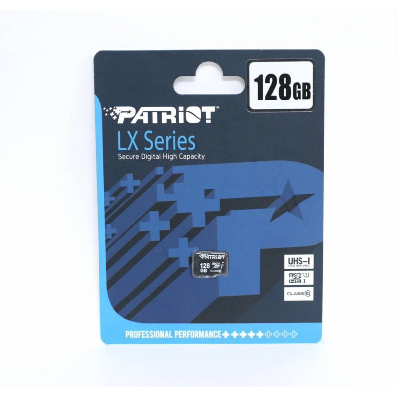 Thẻ nhớ Patriot 32GB 64GB 128GB chuyên dụng cho camera, chuẩn tốc độ cao, hàng chính hãng bảo hành 5 năm