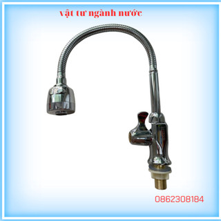 Vòi rửa bát senta đơn lạnh 304 cắm chậu cần mềm