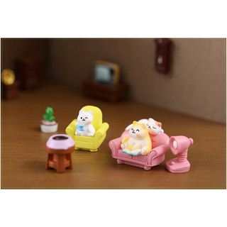 Mô hình mèo - ghế sofa