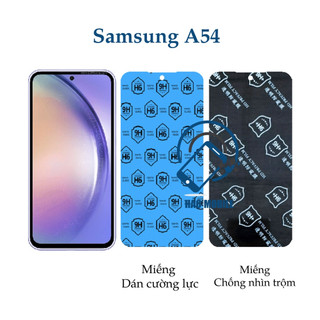 Dán cường lực dẻo nano Samsung A54 trong suốt và chống nhìn trộm