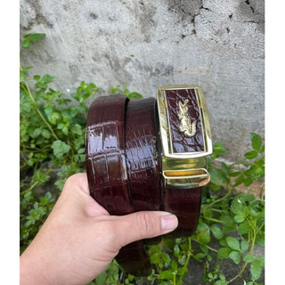 Thắt Lưng DA CÁ SẤU cao cấp (DÂY bụng liền 4cm)