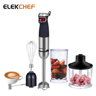 Máy xay nhanh sinh tố cầm tay elekchef ehb-3001, độ mạnh mẽ 1200w, máy xay đa năng dùng cho nấu ăn và chế biến thức ăn dặm cho bé - hàng chính hãng