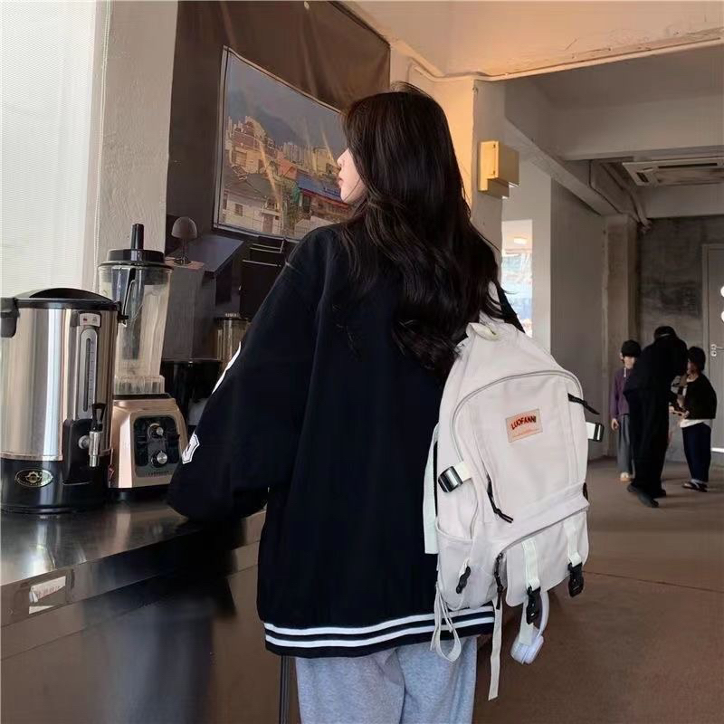 Áo khoác 2 lớp phối túi jeans bao ngầu, unisex nam - nữ