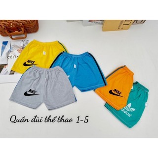 Sét 10 quần đùi cho bé từ 3-15kg