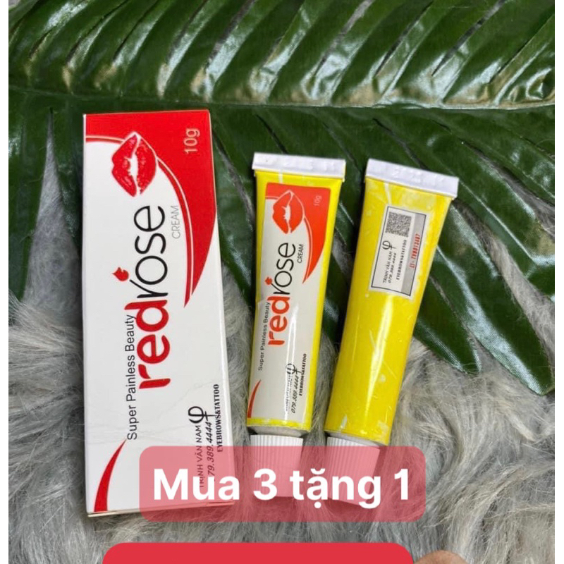 combo tuýp kem redvose(mua 3 tặng 1)