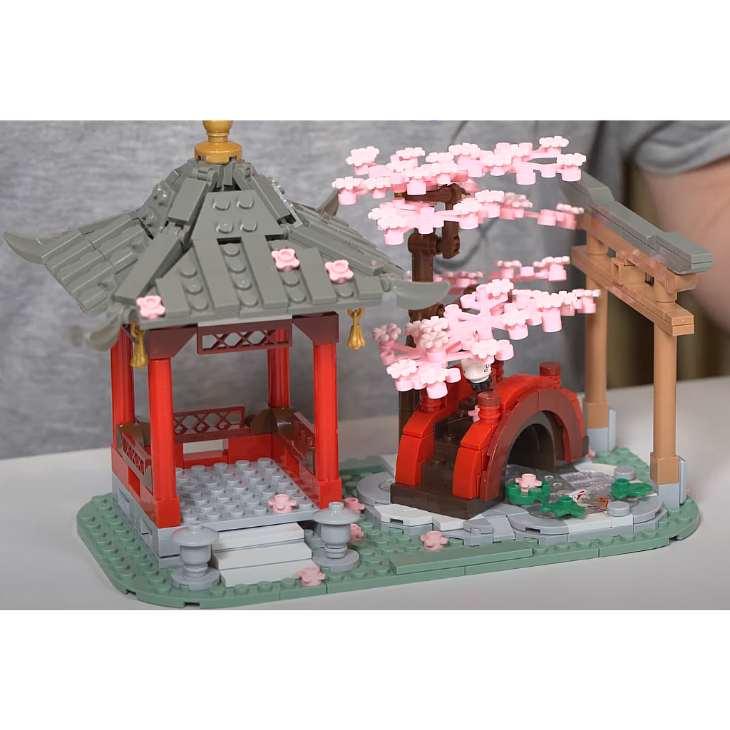 Đồ Chơi Mô Hình Nhà Gấu,Mô Hình Lắp Ráp, Trang Trí, Decor Cao Cấp, Quà Tặng