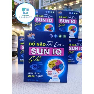 Bổ não trẻ em SUN IQ hỗ trợ tốt cho não bộ thị giác