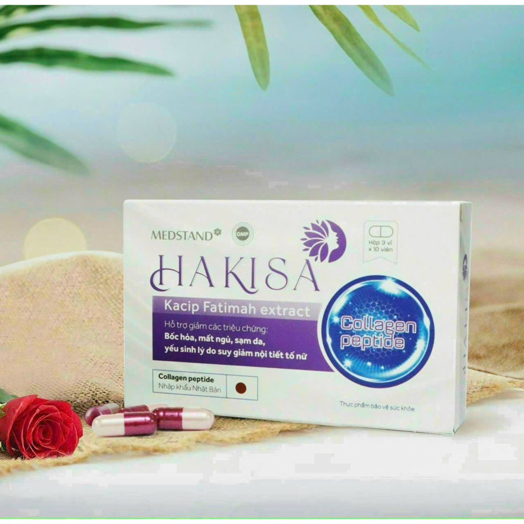 Collagen peptid Nhật Bản HAKISA (Hộp 30 viên)