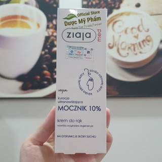 Kem Dưỡng Mềm Da 10% urê - Ziaja Med Mocznik 10% 100ml