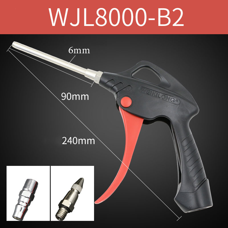 Súng xì khô WEIKILONG, súng xì khô máy khi nén tiêu chuẩn chất lượng cao, xì khô bụi bẩn và nước