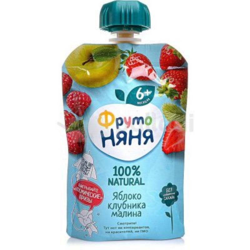 Trái Cây Nghiền Fruto Nga Cho Bé từ 6 tháng tuổi