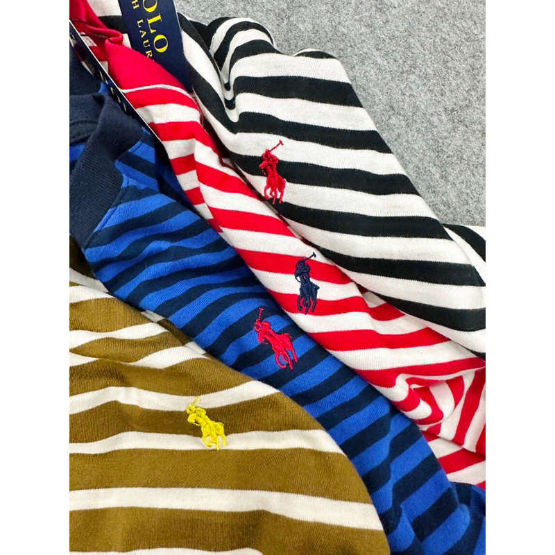 ÁO THUN SỌC TAY NGẮN