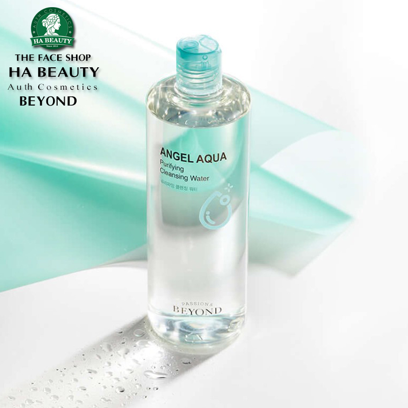 Nước tẩy trang cấp ẩm Sạch sâu dịu nhẹ Beyond Angel Aqua Purifying Cleansing Water 500ml Hàn Quốc