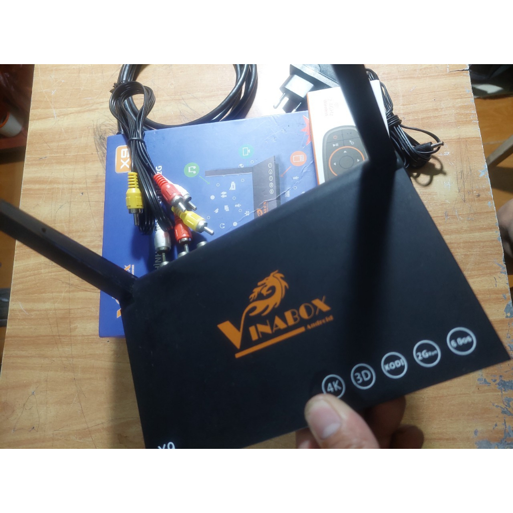 Android TV box vinabox X9 ram 2GB hàng đã qua sử dụng