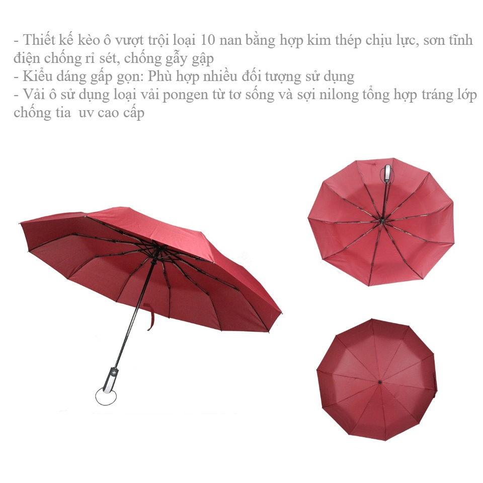 Ô bấm Tự gấp xuất Nhật 10 Nan cao cấp  .ĐTLV