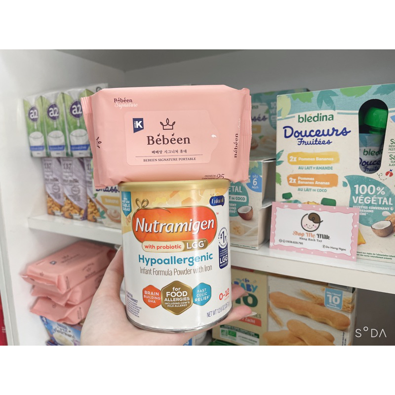 Sữa Nutramigen Mỹ hộp 357g chính hãng ✈️👶🏻 Cho bé dị ứng đạm bò