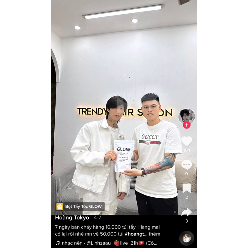 Bột Tẩy Xanh GLOW giá xỉ tại xưởng 700g